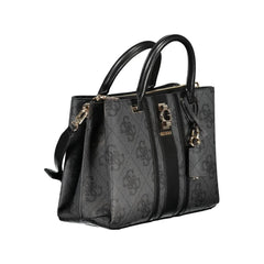 Guess Jeans Black Polyethylene Handbag - Satchel Bags