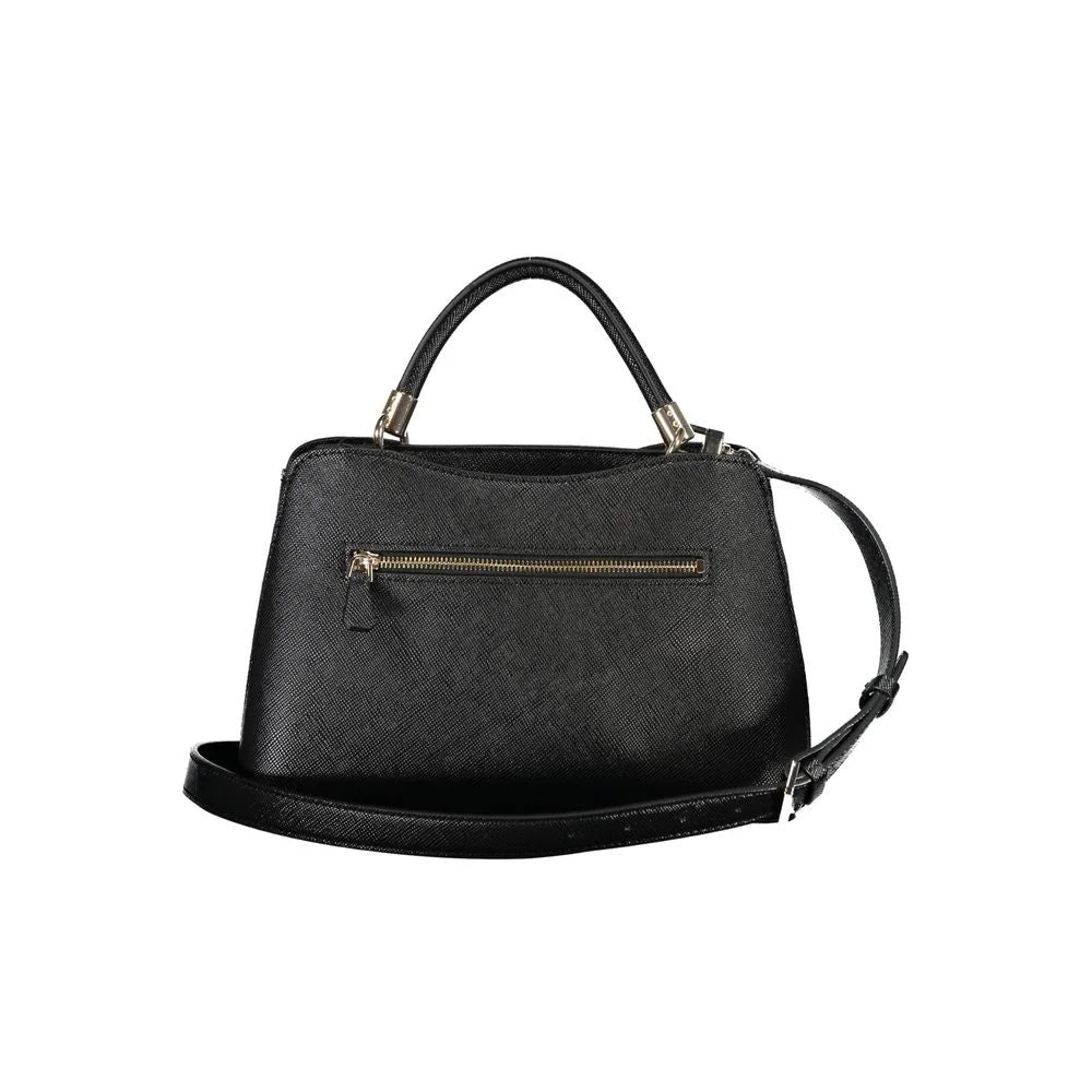 Guess Jeans Black Polyethylene Handbag - Satchel Bags