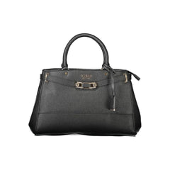 Guess Jeans Black Polyethylene Handbag - Satchel Bags