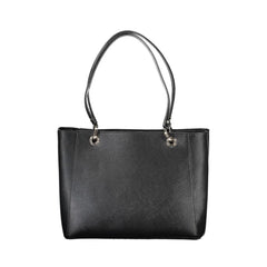 Guess Jeans Black Polyethylene Handbag - Shopper Bags