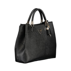Guess Jeans Black Polyethylene Handbag - Shopper Bags