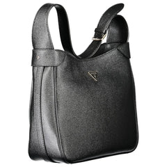 Guess Jeans Black Polyethylene Handbag - Shoulder Bags