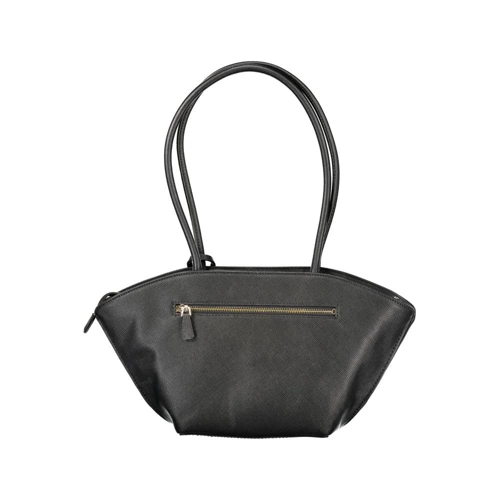 Guess Jeans Black Polyethylene Handbag - Shoulder Bags