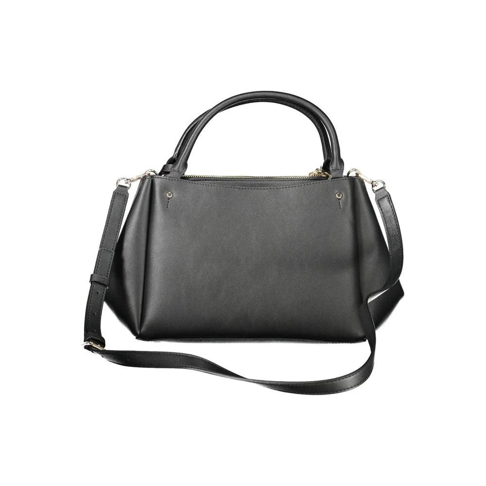 Guess Jeans Black Polyethylene Handbag - Shoulder Bags