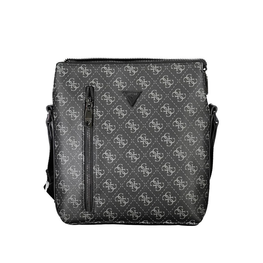 Guess Jeans Black Polyethylene Shoulder Bag