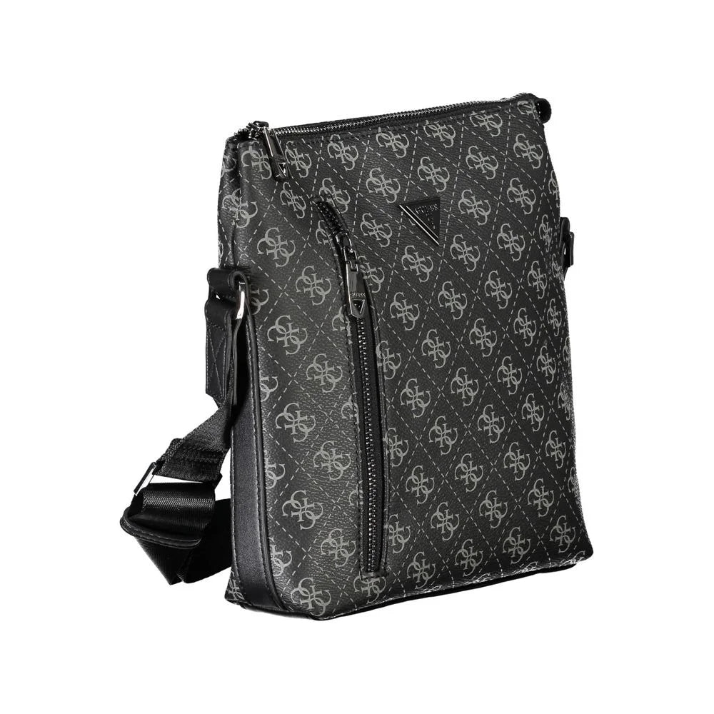 Guess Jeans Black Polyethylene Shoulder Bag