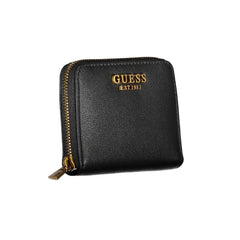 Guess Jeans Black Polyethylene Wallet - Wallets
