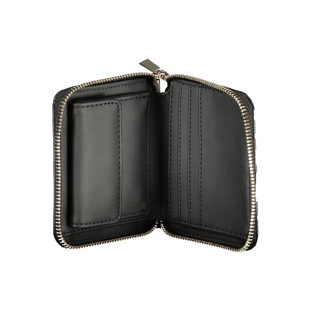 Guess Jeans Black Polyethylene Wallet - Wallets