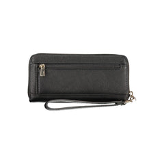 Guess Jeans Black Polyethylene Wallet - Wallets