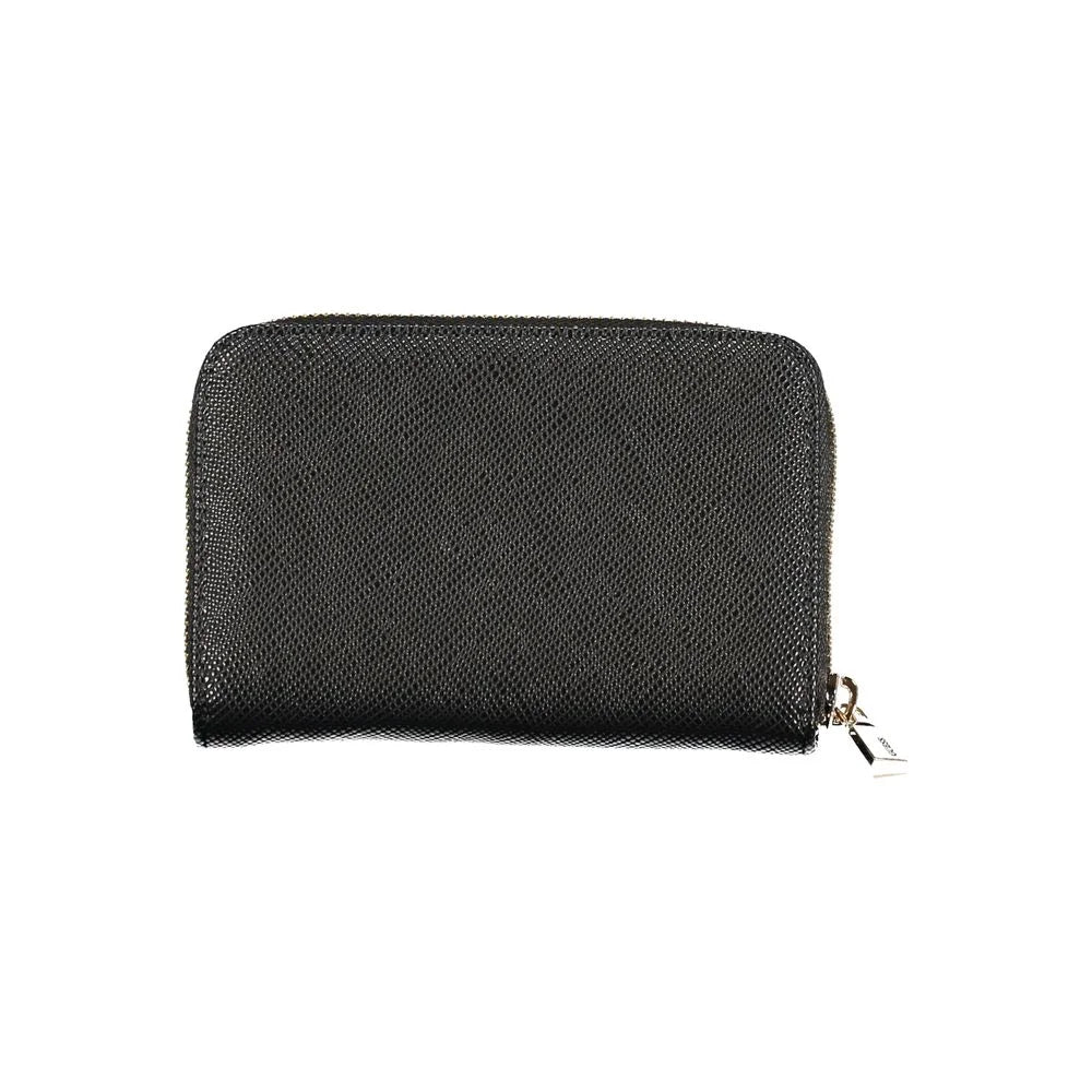 Guess Jeans Black Polyethylene Wallet - Wallets
