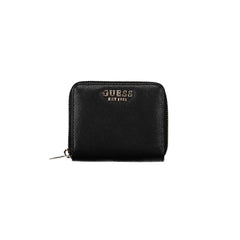 Guess Jeans Black Polyethylene Wallet - Wallets