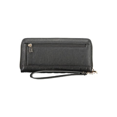 Guess Jeans Black Polyethylene Wallet - Wallets