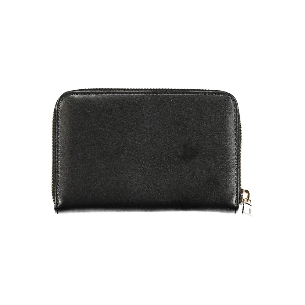 Guess Jeans Black Polyethylene Wallet - Wallets