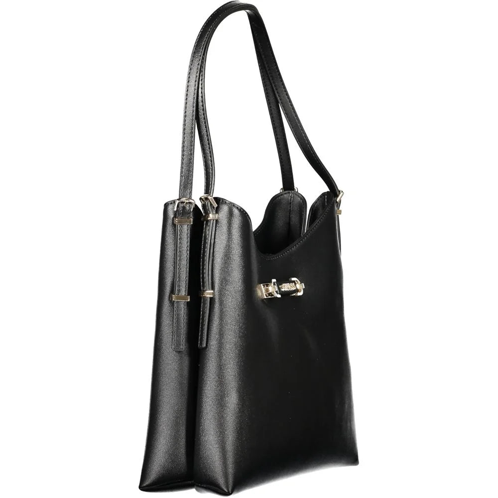 Guess Jeans Black Polyethylene Women Handbag