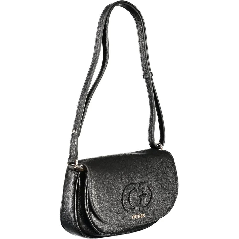 Guess Jeans Black Polyethylene Women Handbag - Cross Body Bags