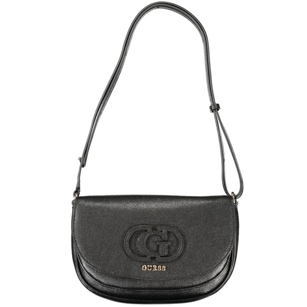 Guess Jeans Black Polyethylene Women Handbag - Cross Body Bags