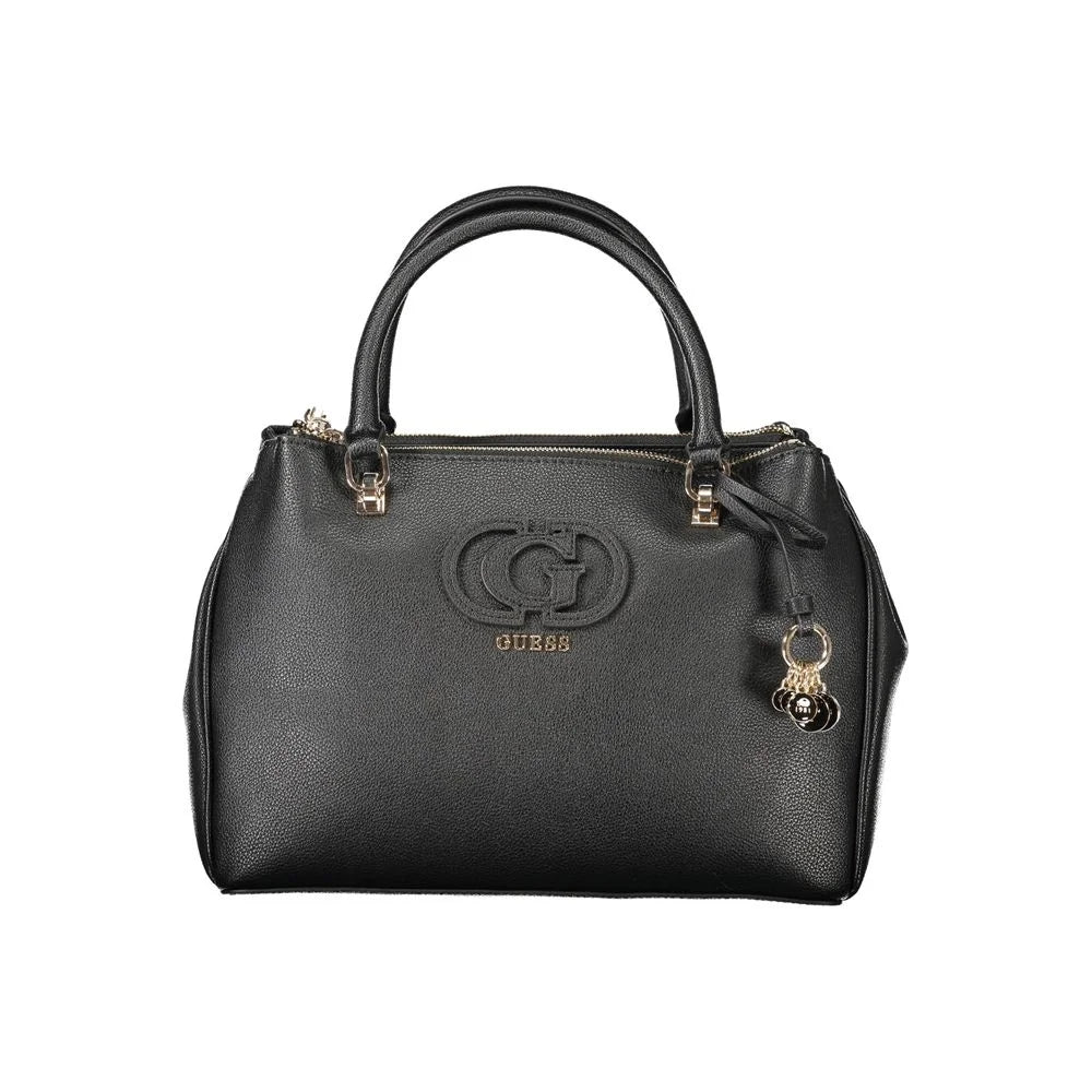 Guess Jeans Black Polyethylene Women Handbag - Satchel Bags