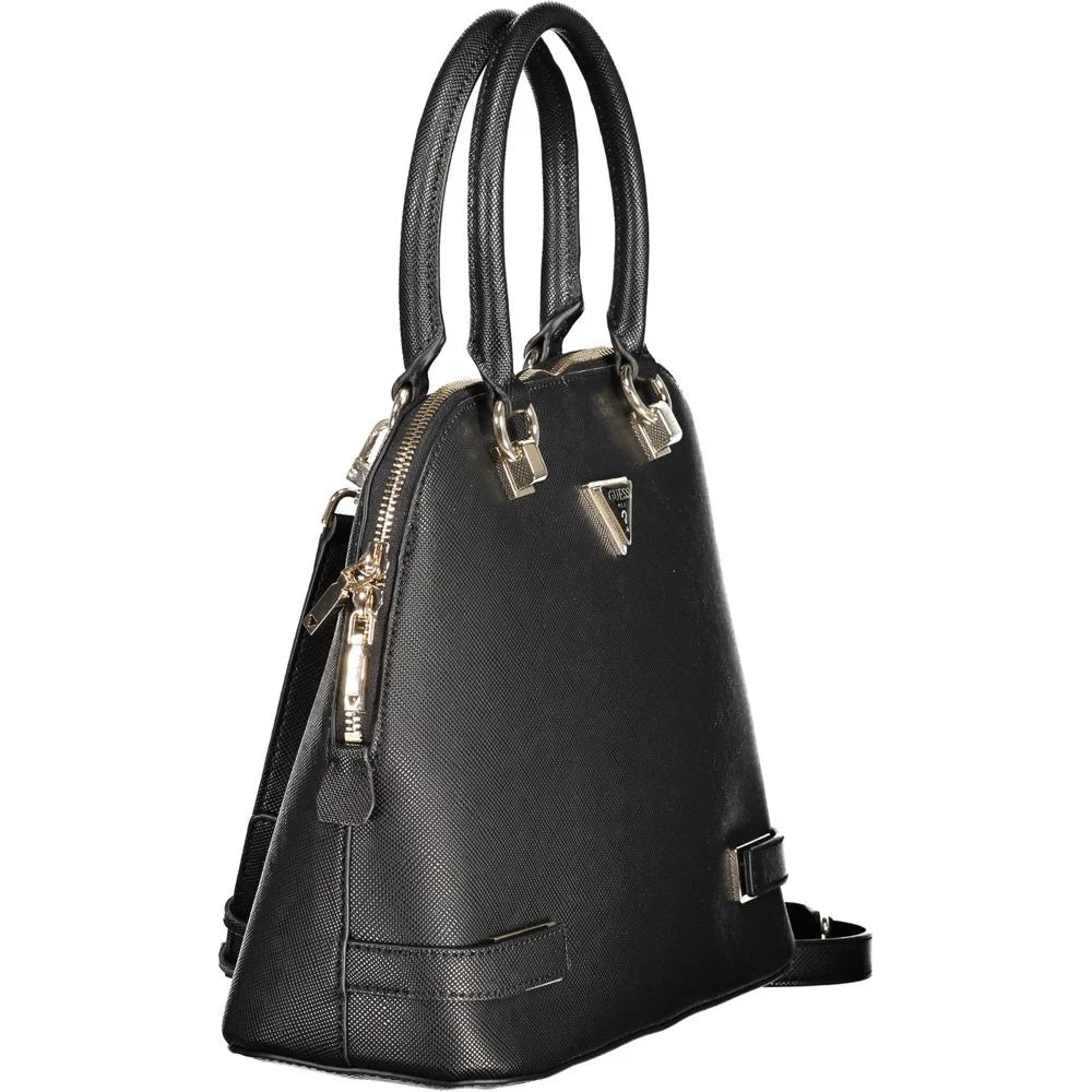 Guess Jeans Black Polyethylene Women Handbag - Satchel Bags
