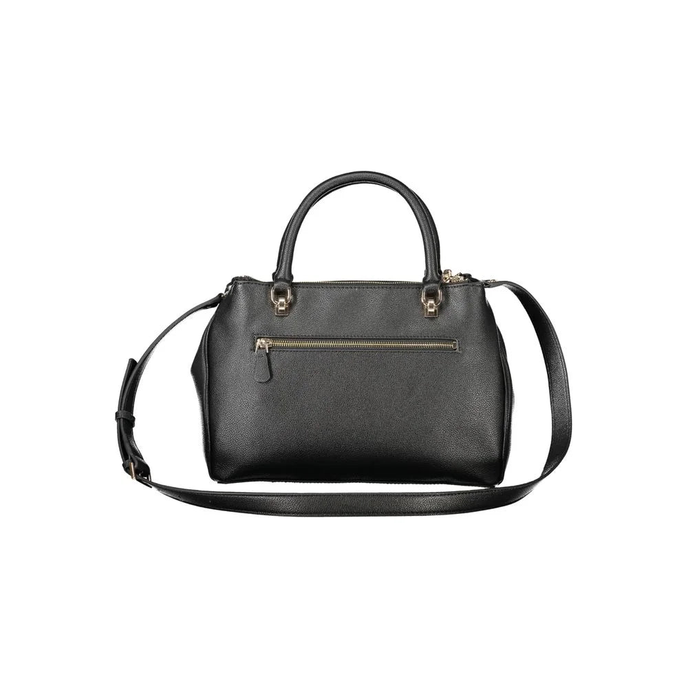Guess Jeans Black Polyethylene Women Handbag - Satchel Bags