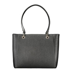 Guess Jeans Black Polyethylene Women Handbag - Shopper Bags
