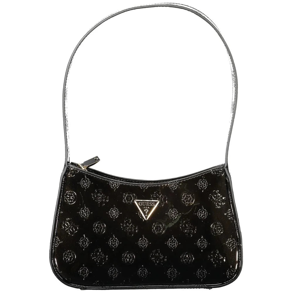 Guess Jeans Black Polyethylene Women Handbag - Shoulder Bags
