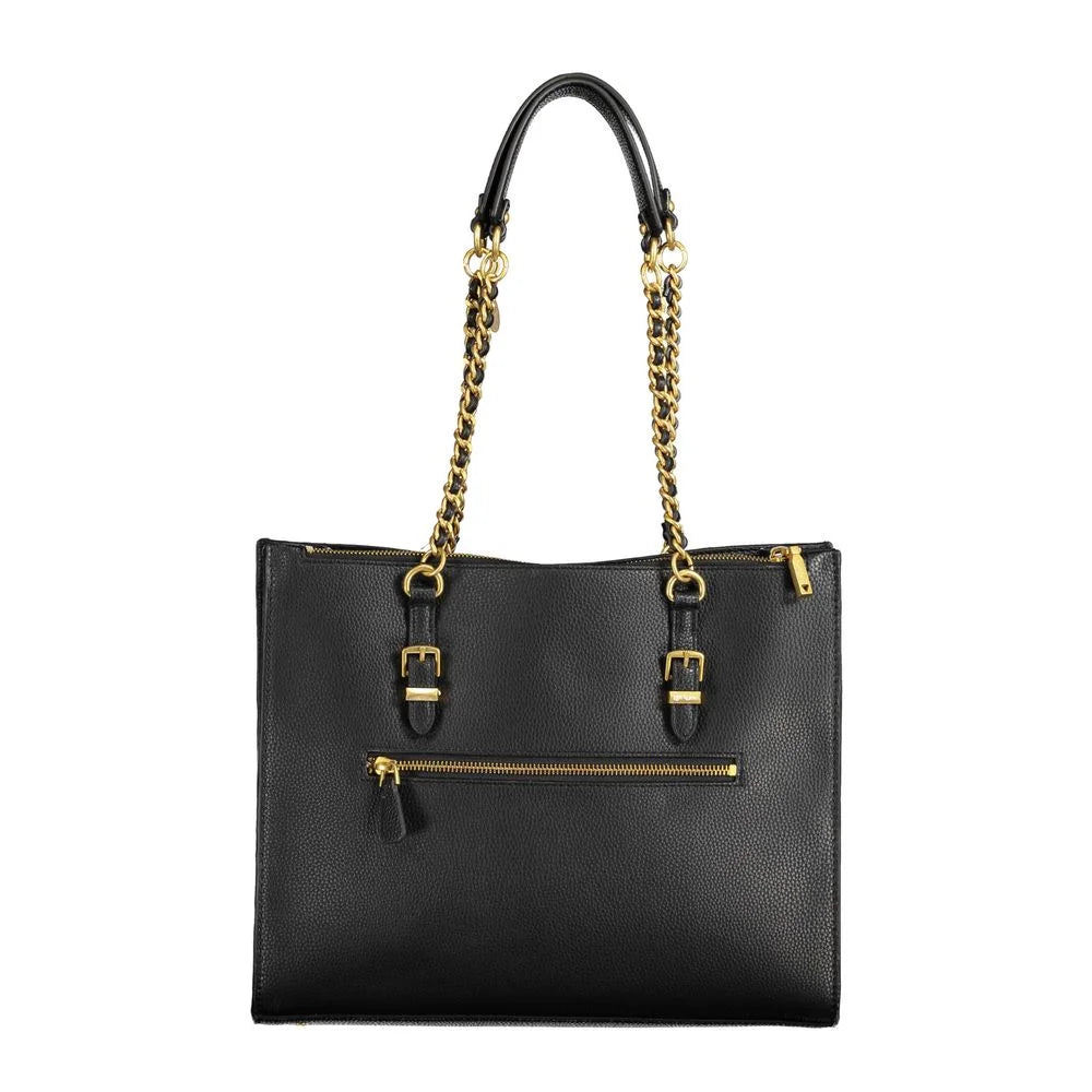 Guess Jeans Black Polyethylene Women Handbag - Shoulder Bags