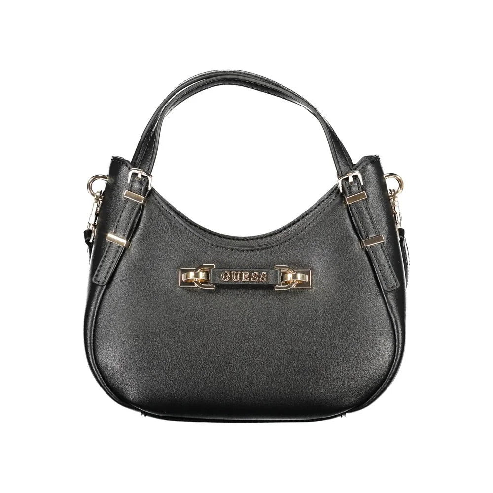 Guess Jeans Black Polyethylene Women Handbag - Shoulder Bags