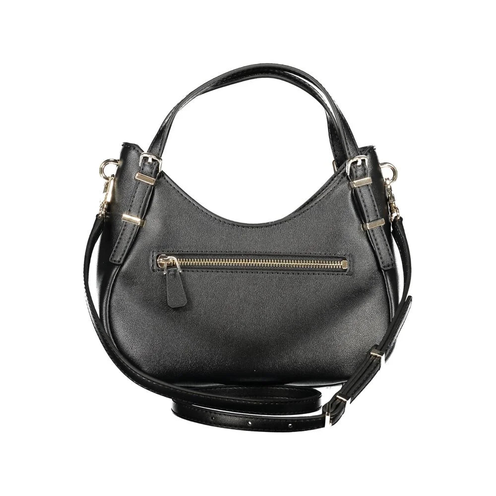 Guess Jeans Black Polyethylene Women Handbag - Shoulder Bags