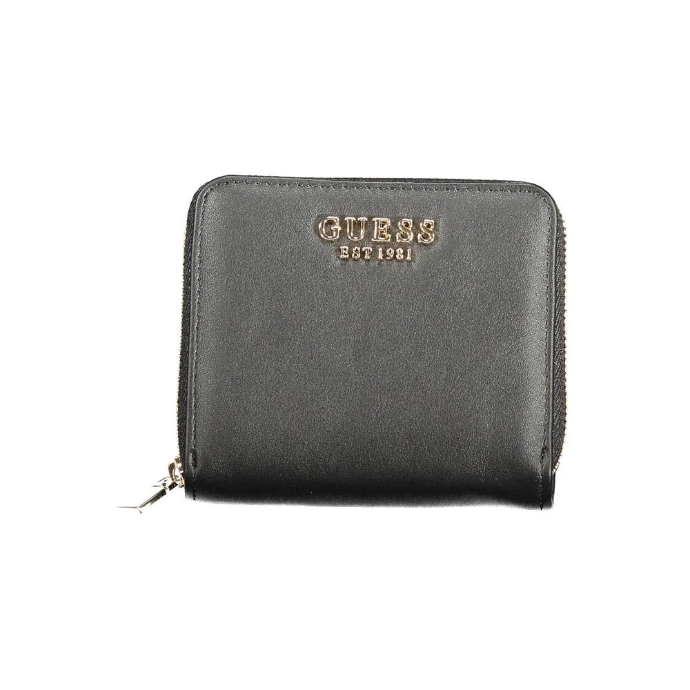 Guess Jeans Black Polyethylene Women Wallet - Wallets