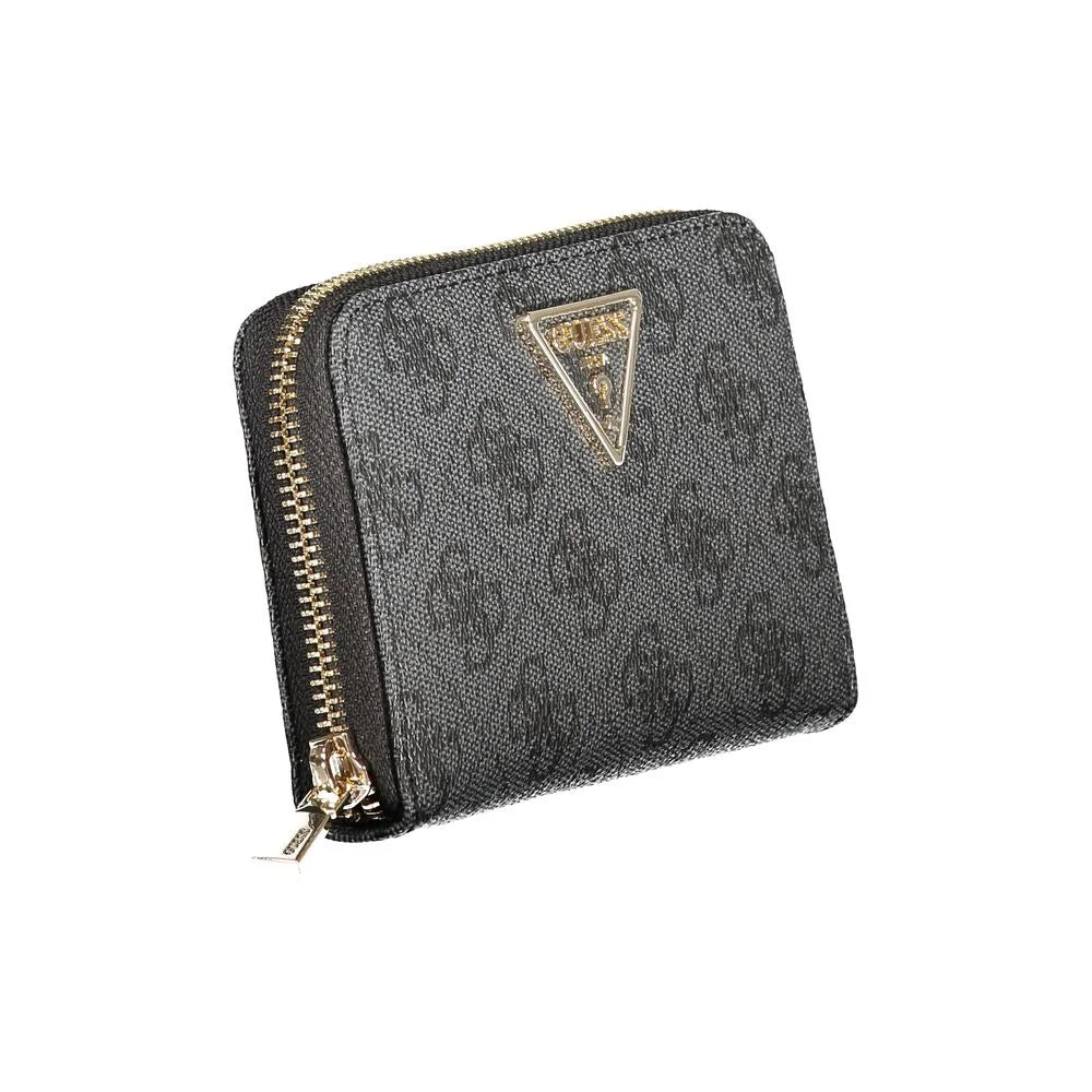 Guess Jeans Black Polyethylene Women Wallet - Wallets