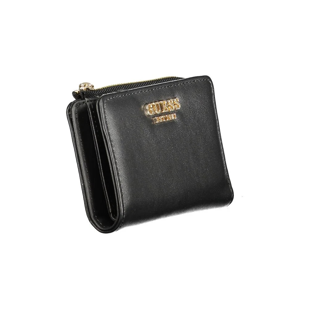 Guess Jeans Black Polyethylene Women Wallet - Wallets
