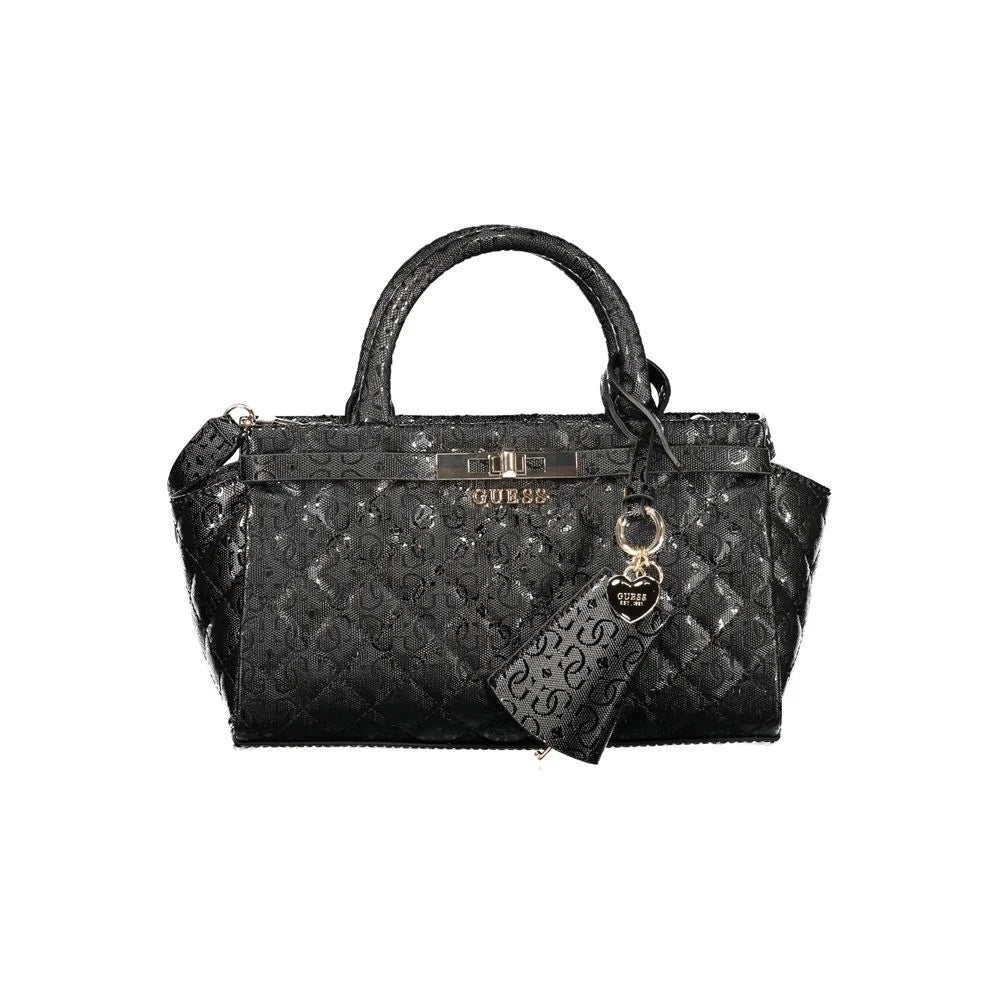 Guess Jeans Black Polyurethane Women Handbag