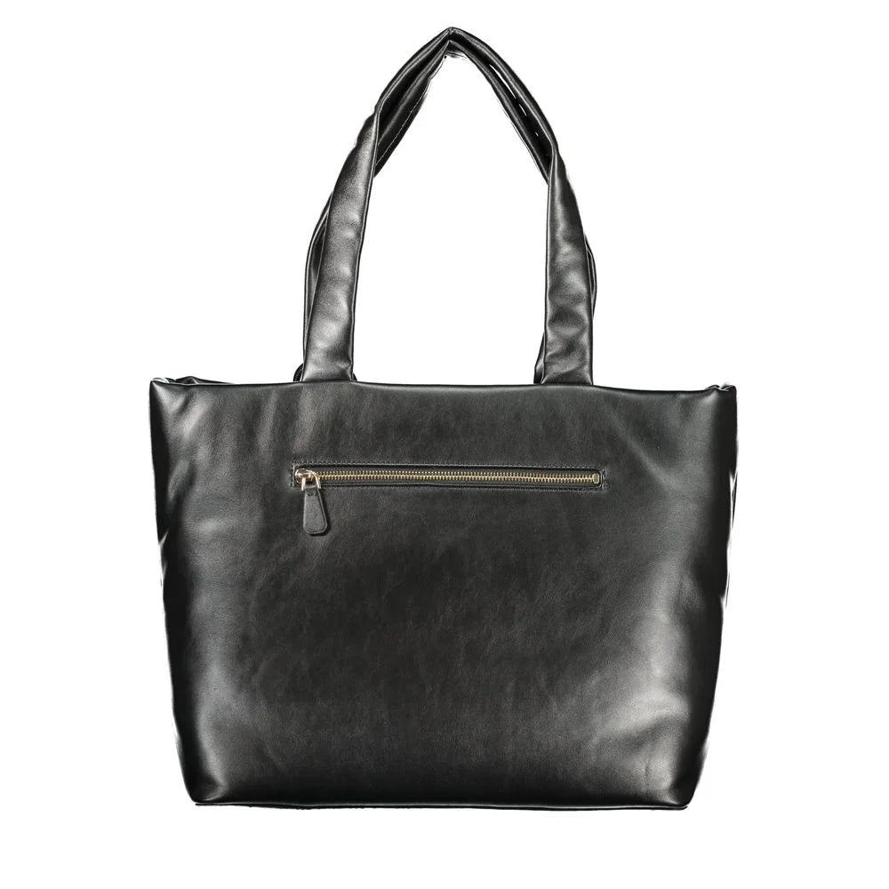 Guess Jeans Black Polyurethane Women’s Handbag