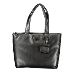 Guess Jeans Black Polyurethane Women’s Handbag