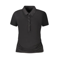 Guess Jeans Black Viscose Women Top - XS - Polos