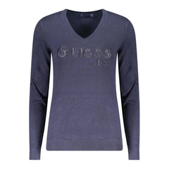 Guess Jeans Blu Viscose Women Sweater