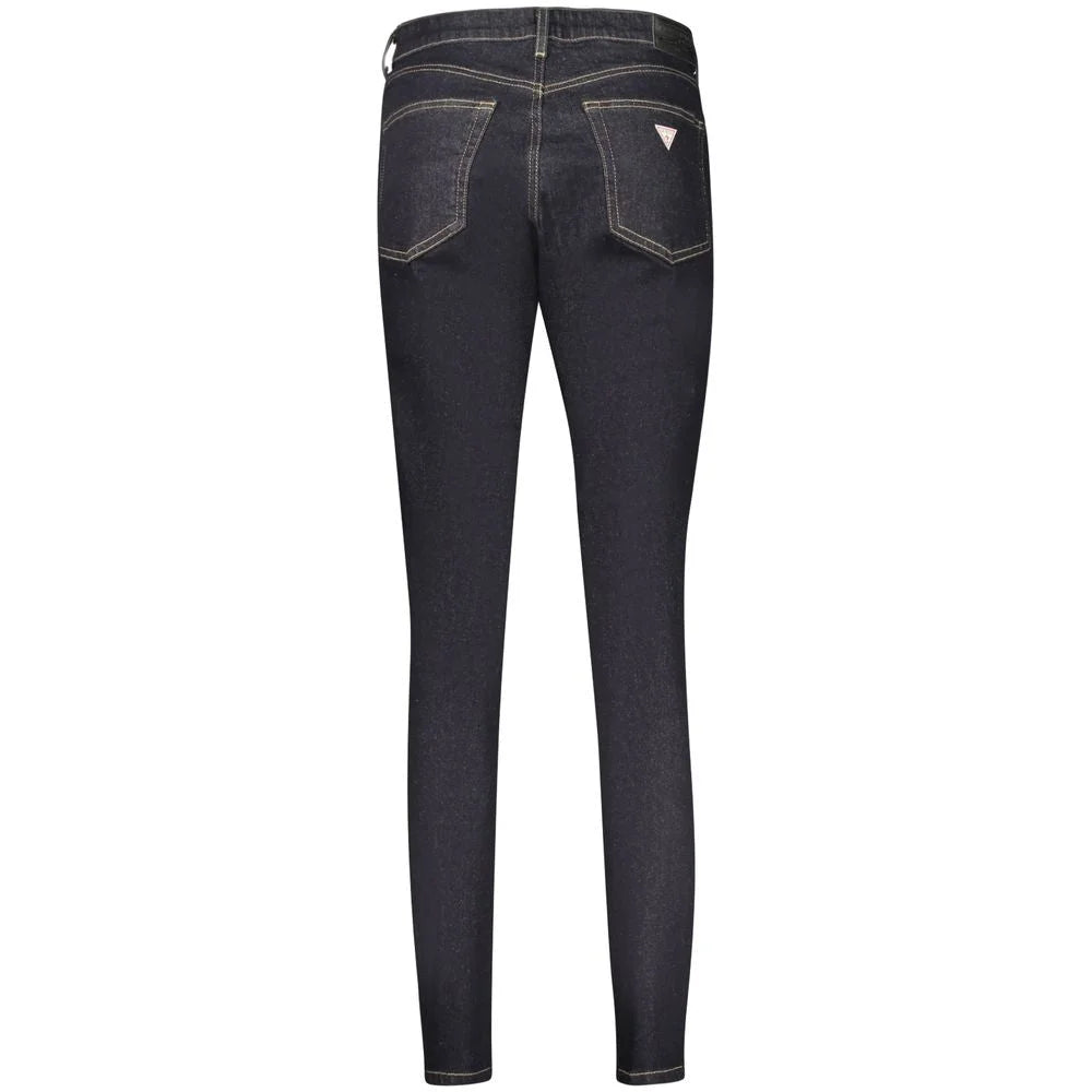 Guess Jeans Blue Cotton Jeans Denim