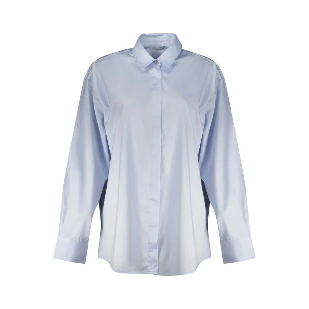 Guess Jeans Blue Cotton Dress Shirt