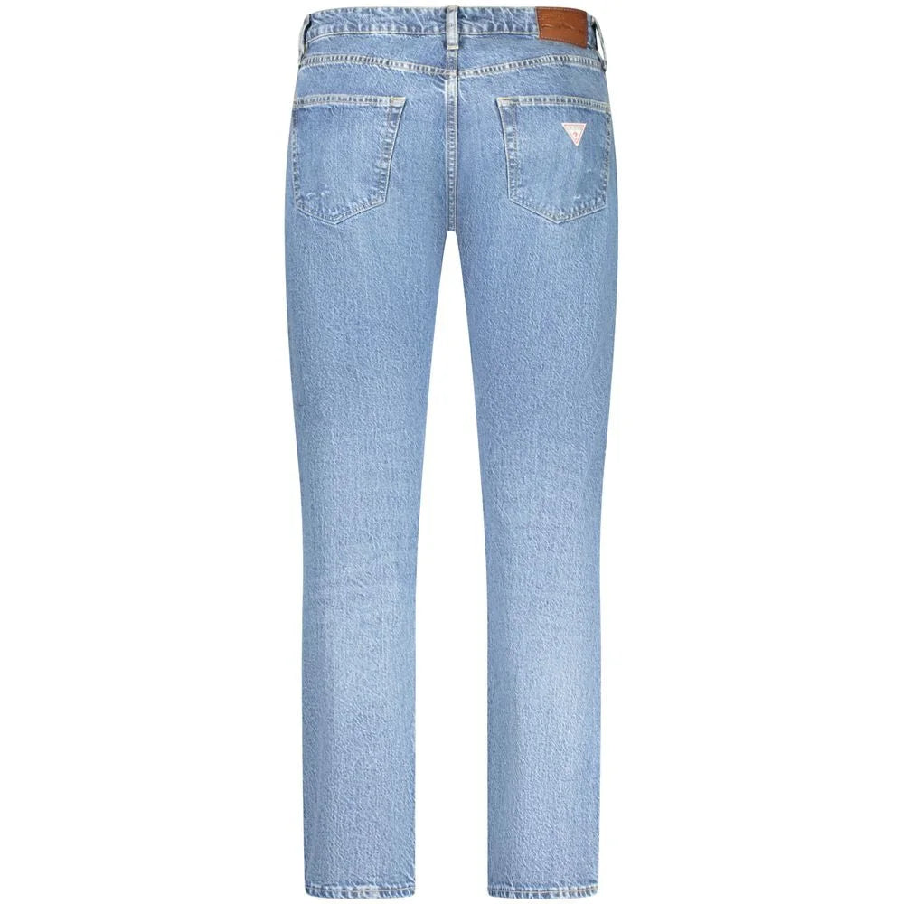 Guess Jeans Blue Cotton Men Jeans - Jeans