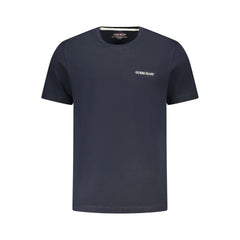 Guess Jeans Blue Cotton Men T-Shirt