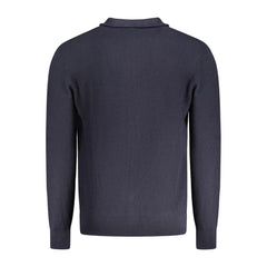 Guess Jeans Blue Cotton Sweater