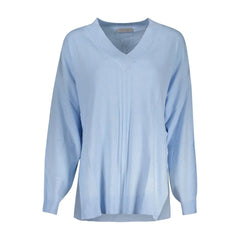 Guess Jeans Blue Cotton Sweater - Sweaters