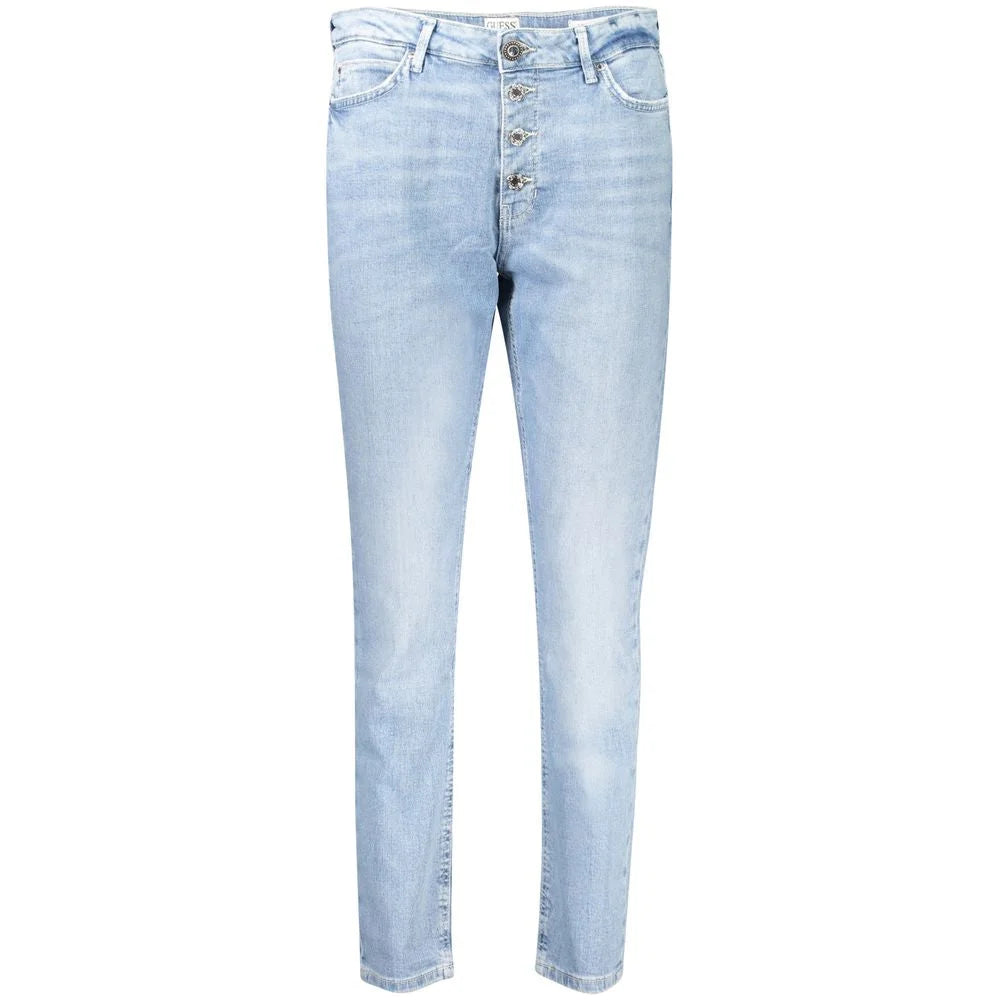 Guess Jeans Blue Cotton Women Jeans - Jeans
