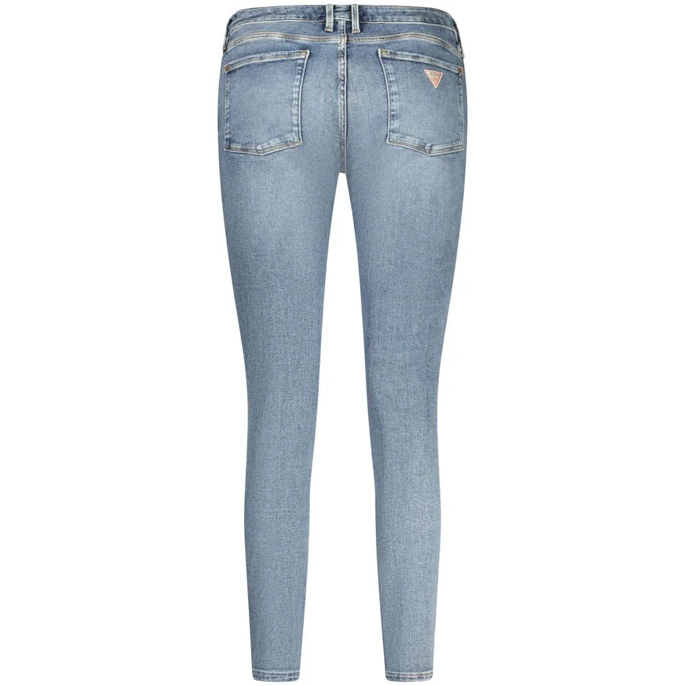 Guess Jeans Blue Cotton Women Jeans - Jeans