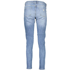Guess Jeans Blue Cotton Women Jeans - Jeans