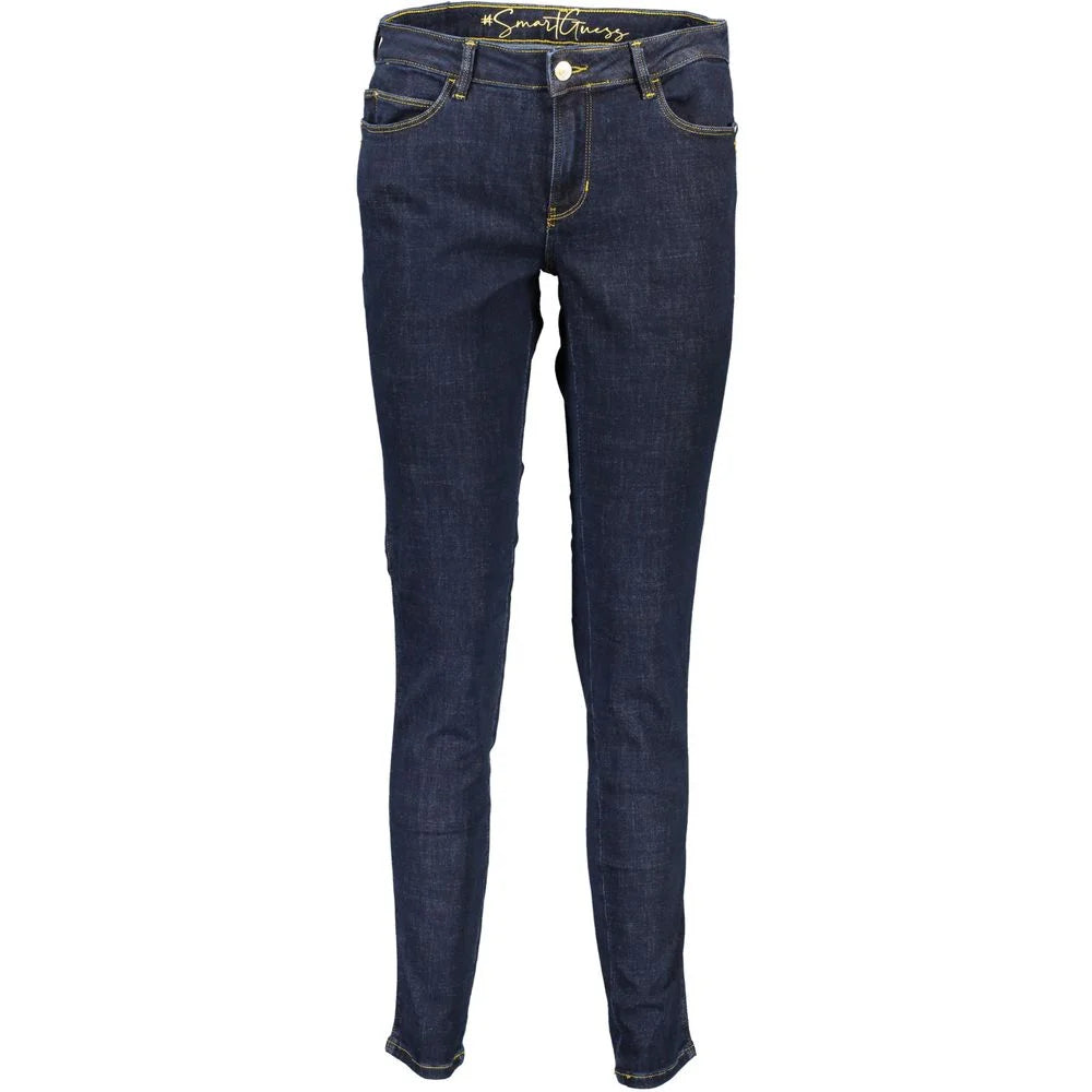 Guess Jeans Blue Cotton Women Jeans - Jeans