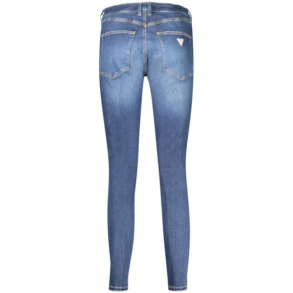Guess Jeans Blue Cotton Women Jeans - Jeans
