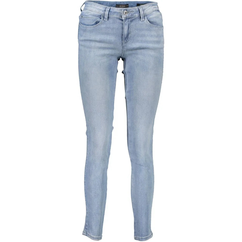 Guess Jeans Blue Cotton Women Jeans - Jeans