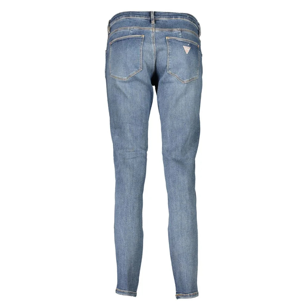 Guess Jeans Blue Organic Cotton Women Jeans - Jeans