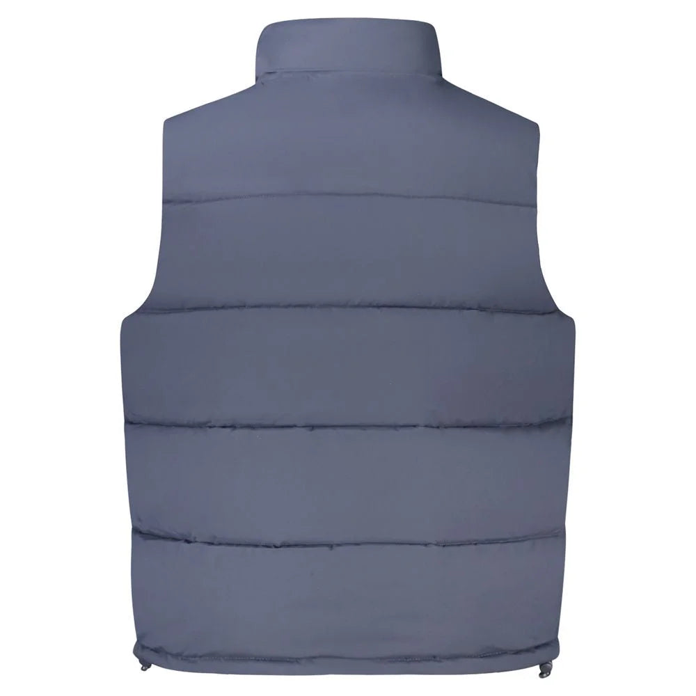 Guess Jeans Blue Polyester Men Jacket - Vests